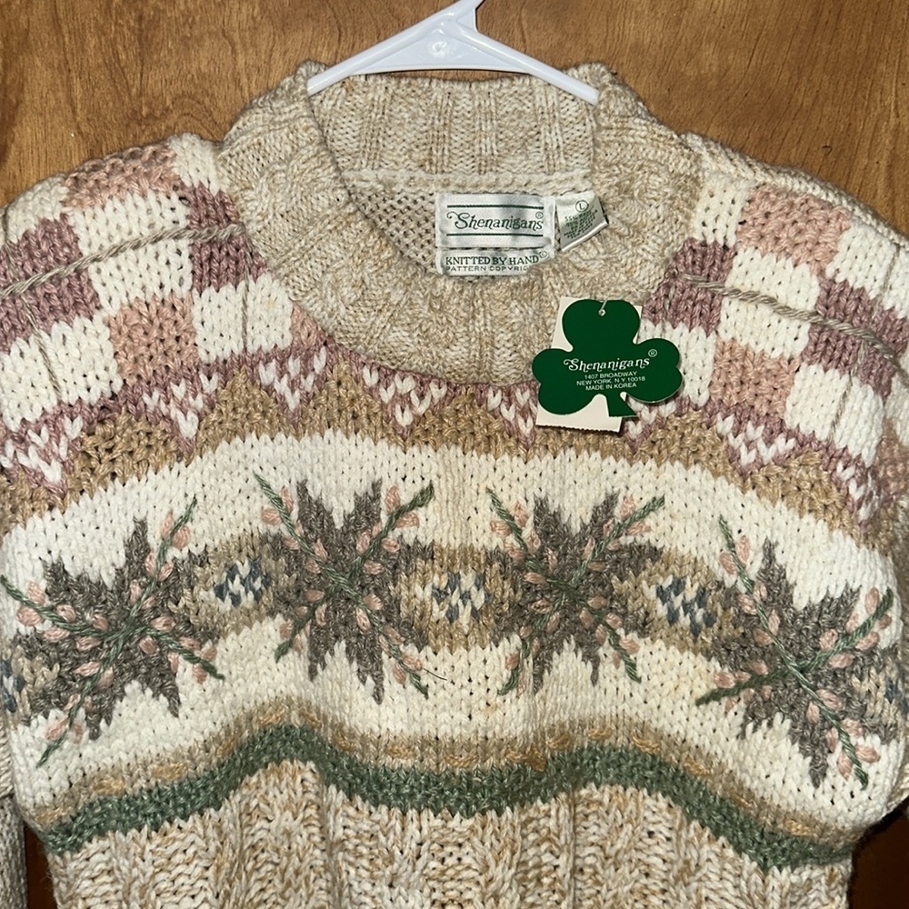 NWT Shenanigans Women’s Sweater - Picture 3 of 8